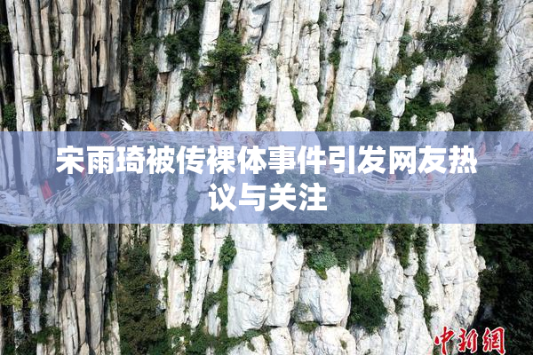 宋雨琦被传裸体事件引发网友热议与关注