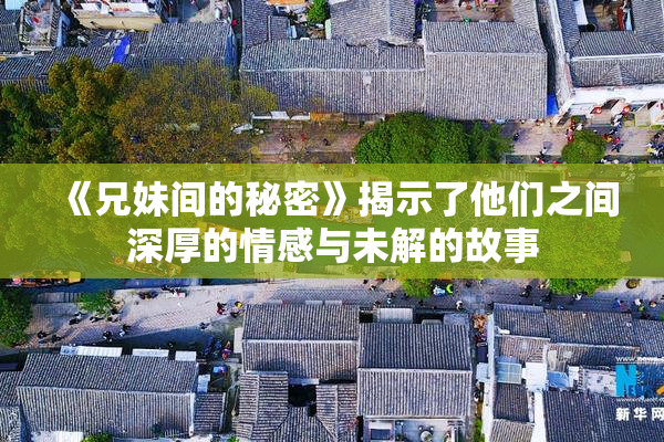 《兄妹间的秘密》揭示了他们之间深厚的情感与未解的故事
