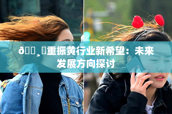 🌸‌重振黄行业新希望：未来发展方向探讨