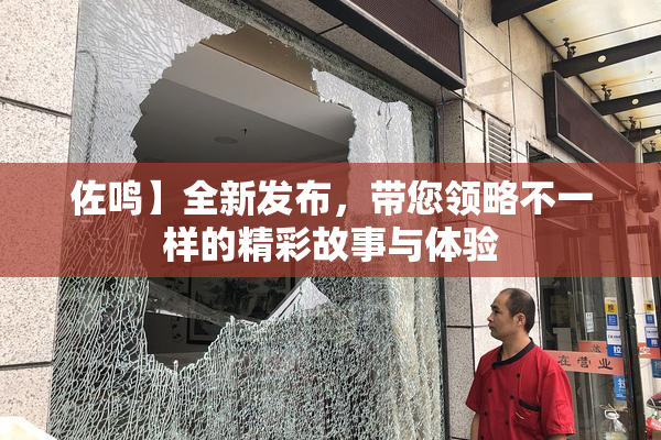 佐鸣】全新发布，带您领略不一样的精彩故事与体验