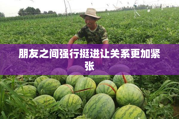 朋友之间强行挺进让关系更加紧张