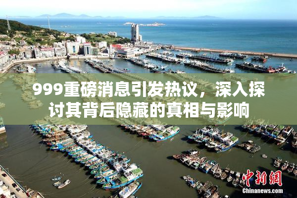 999重磅消息引发热议，深入探讨其背后隐藏的真相与影响