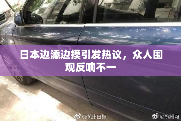 日本边添边摸引发热议，众人围观反响不一