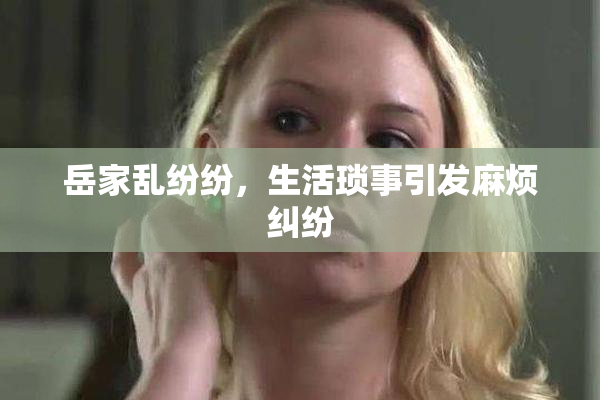 岳家乱纷纷，生活琐事引发麻烦纠纷
