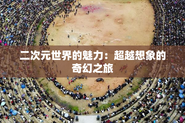 二次元世界的魅力：超越想象的奇幻之旅
