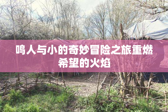 鸣人与小的奇妙冒险之旅重燃希望的火焰