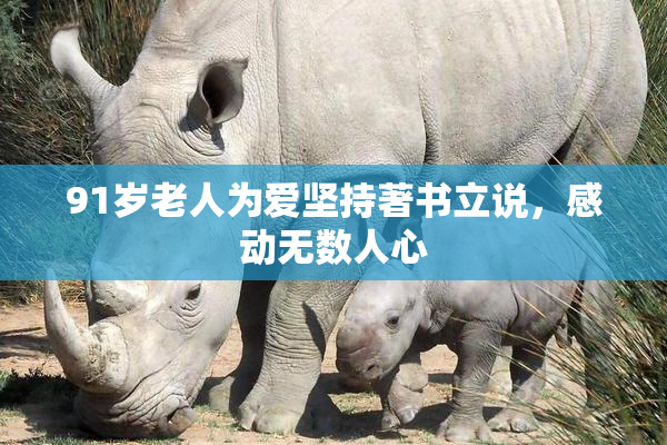 91岁老人为爱坚持著书立说，感动无数人心