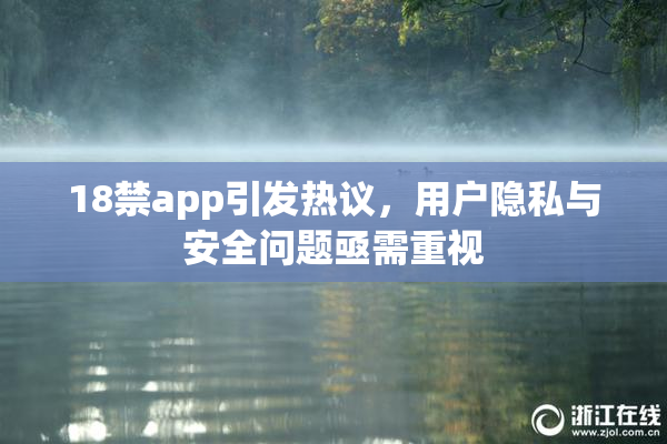 18禁app引发热议，用户隐私与安全问题亟需重视