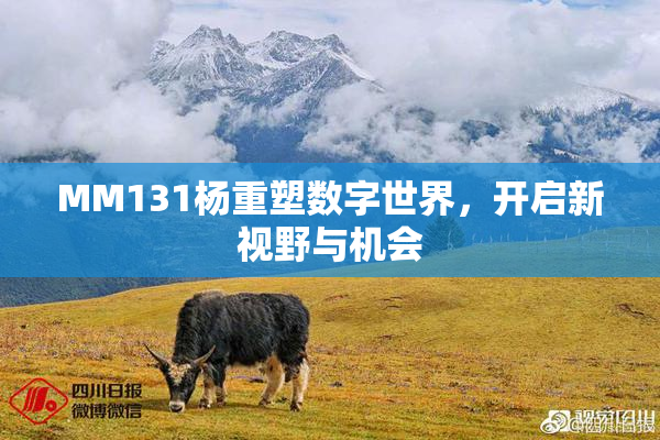 MM131杨重塑数字世界，开启新视野与机会