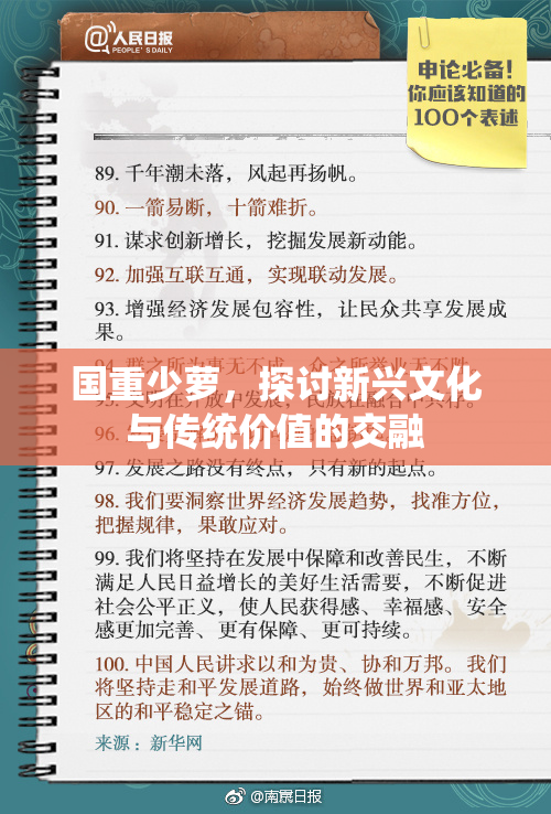 国重少萝，探讨新兴文化与传统价值的交融