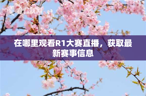 在哪里观看R1大赛直播，获取最新赛事信息