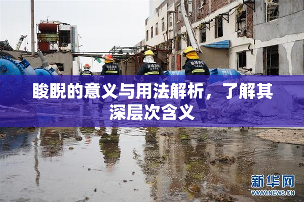 睃睨的意义与用法解析，了解其深层次含义