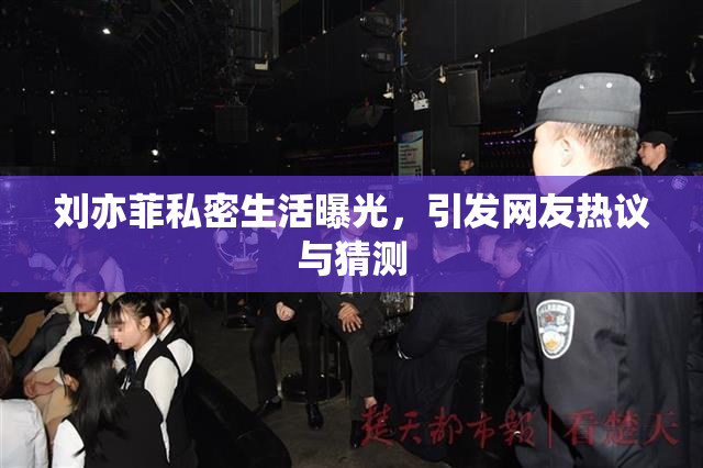 刘亦菲私密生活曝光，引发网友热议与猜测