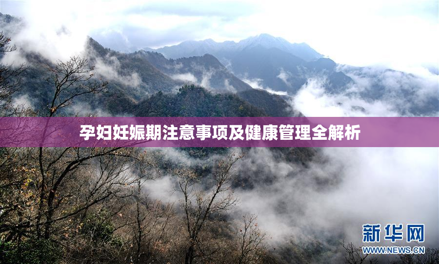 孕妇妊娠期注意事项及健康管理全解析