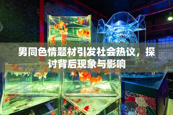 男同色情题材引发社会热议，探讨背后现象与影响
