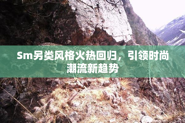 Sm另类风格火热回归，引领时尚潮流新趋势