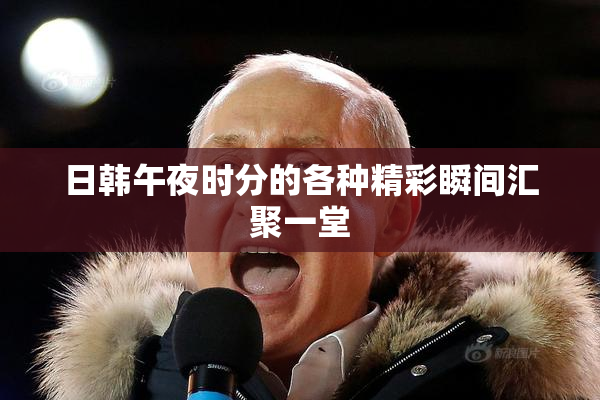 日韩午夜时分的各种精彩瞬间汇聚一堂