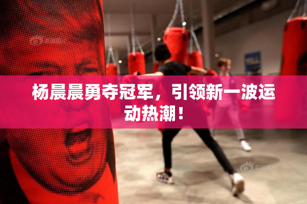 杨晨晨勇夺冠军，引领新一波运动热潮！
