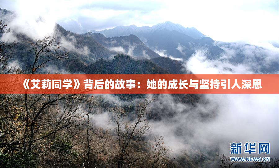 《艾莉同学》背后的故事：她的成长与坚持引人深思