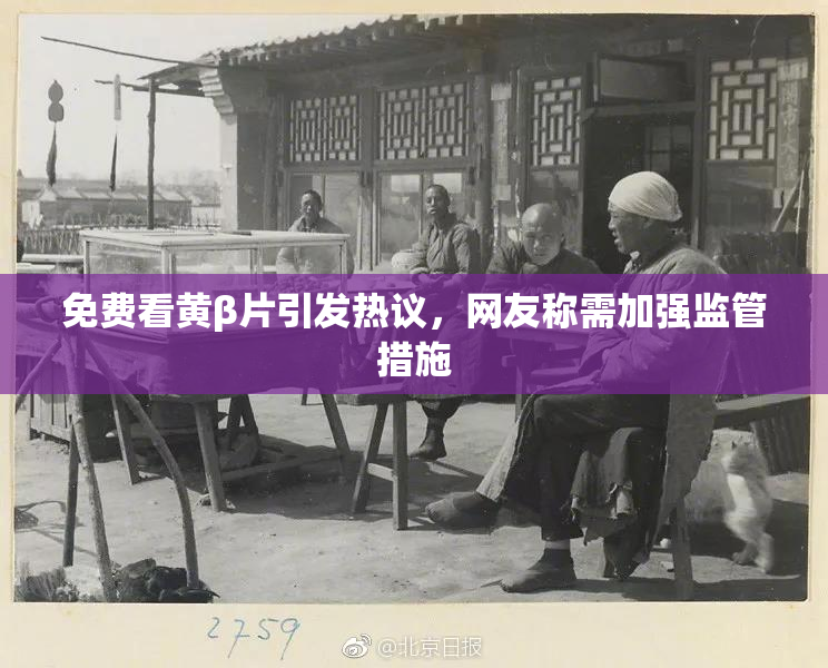 免费看黄β片引发热议，网友称需加强监管措施
