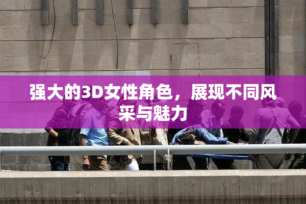 强大的3D女性角色，展现不同风采与魅力