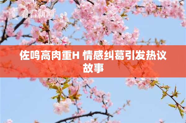 佐鸣高肉重H 情感纠葛引发热议故事