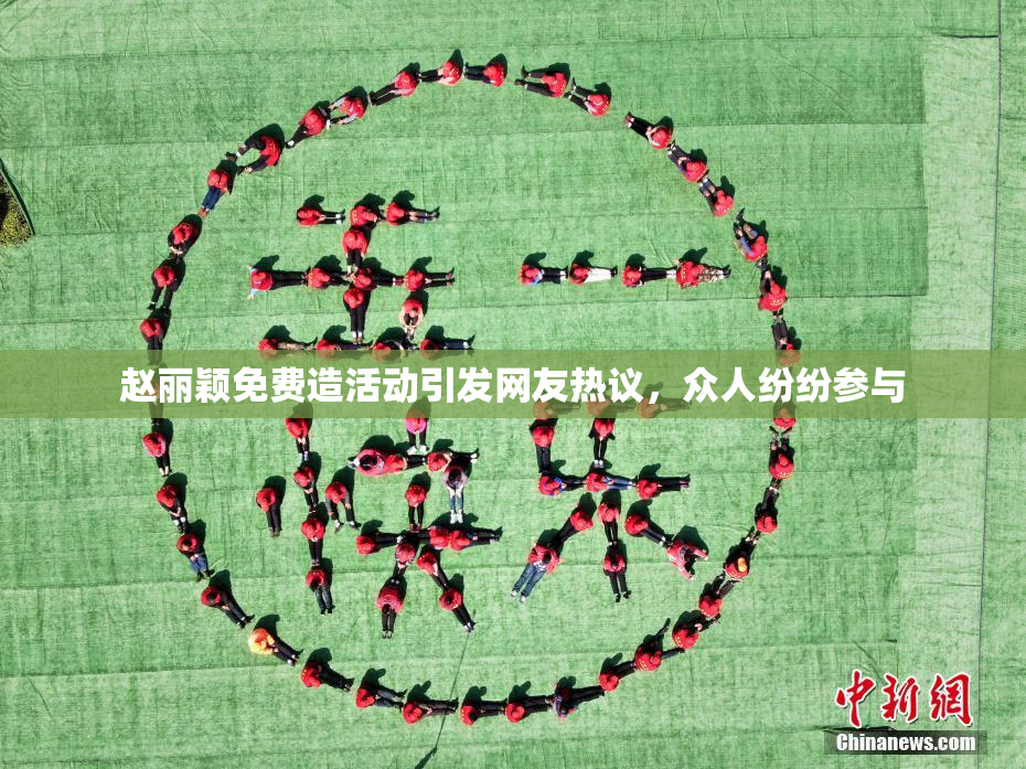 赵丽颖免费造活动引发网友热议，众人纷纷参与