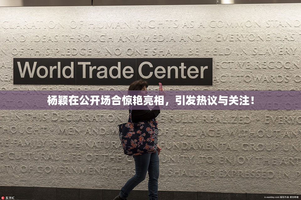 杨颖在公开场合惊艳亮相，引发热议与关注！