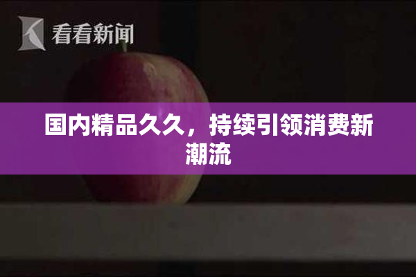 国内精品久久，持续引领消费新潮流