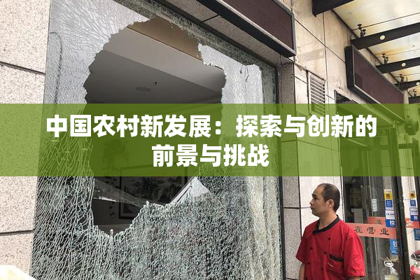 中国农村新发展：探索与创新的前景与挑战