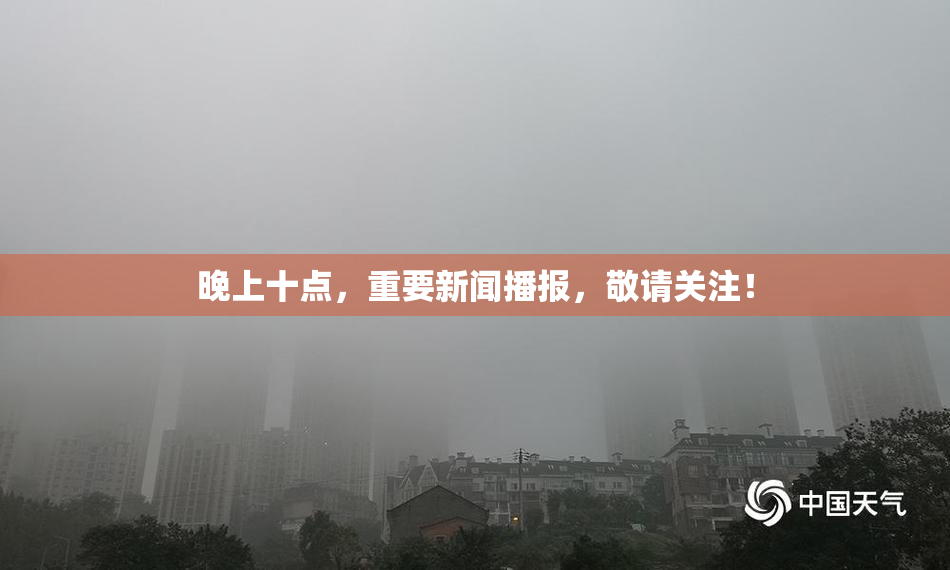晚上十点，重要新闻播报，敬请关注！