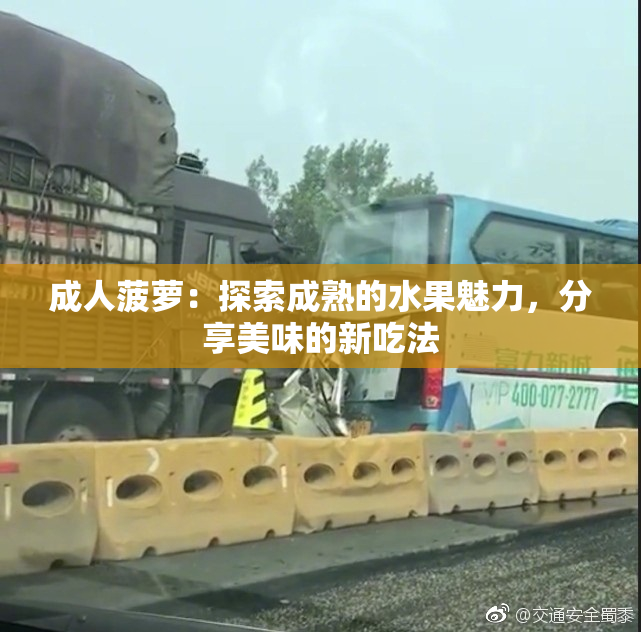 成人菠萝：探索成熟的水果魅力，分享美味的新吃法