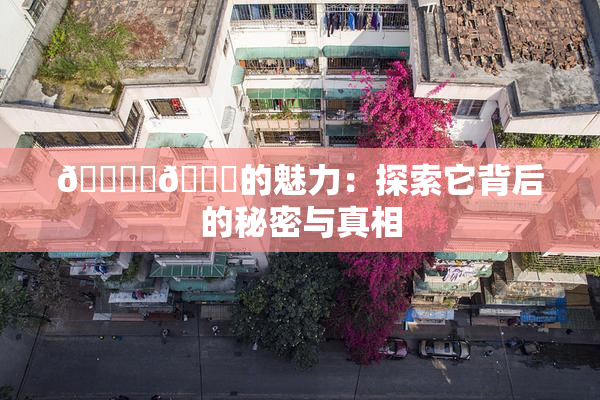 🔞‌🍌的魅力：探索它背后的秘密与真相