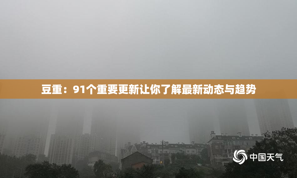 豆重：91个重要更新让你了解最新动态与趋势