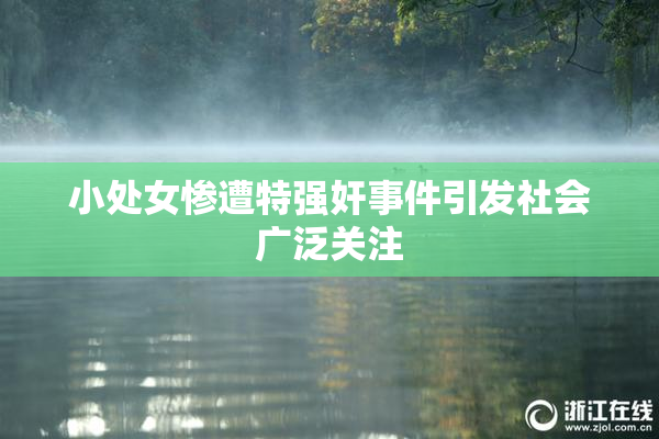 小处女惨遭特强奸事件引发社会广泛关注