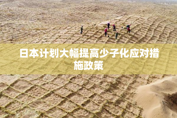 日本计划大幅提高少子化应对措施政策
