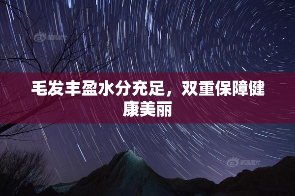 毛发丰盈水分充足，双重保障健康美丽