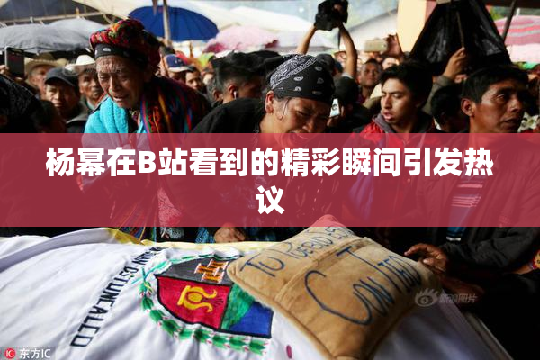 杨幂在B站看到的精彩瞬间引发热议