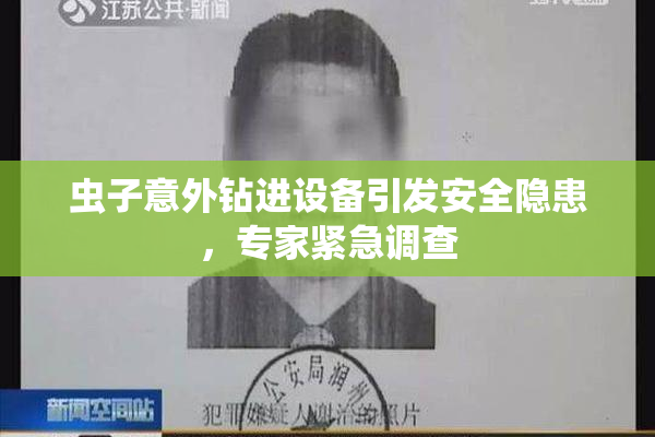 虫子意外钻进设备引发安全隐患，专家紧急调查