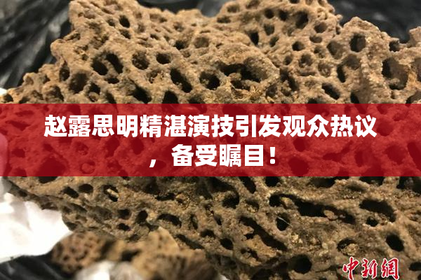 赵露思明精湛演技引发观众热议，备受瞩目！