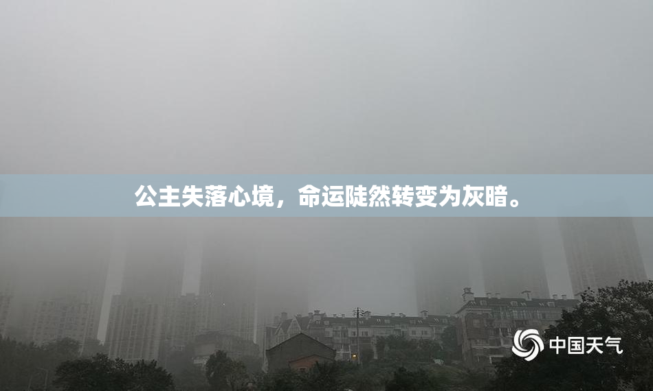 公主失落心境，命运陡然转变为灰暗。