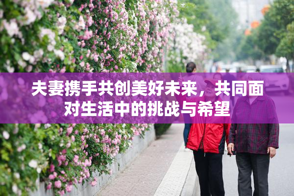 夫妻携手共创美好未来，共同面对生活中的挑战与希望