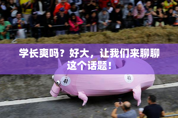 学长爽吗？好大，让我们来聊聊这个话题！