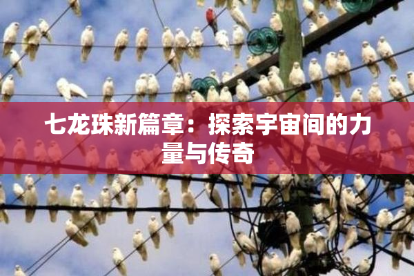 七龙珠新篇章：探索宇宙间的力量与传奇