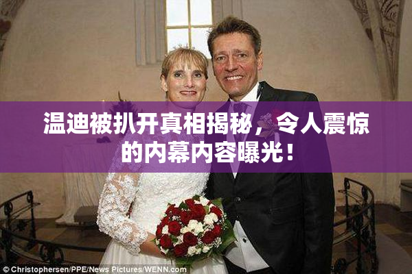 温迪被扒开真相揭秘，令人震惊的内幕内容曝光！