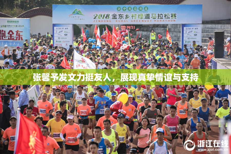 张馨予发文力挺友人，展现真挚情谊与支持