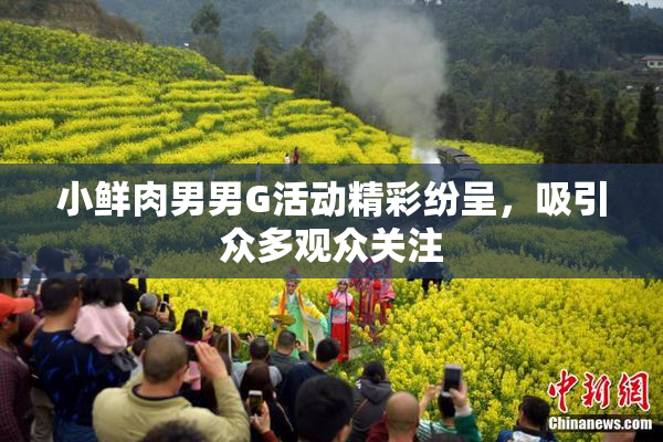 小鲜肉男男G活动精彩纷呈，吸引众多观众关注