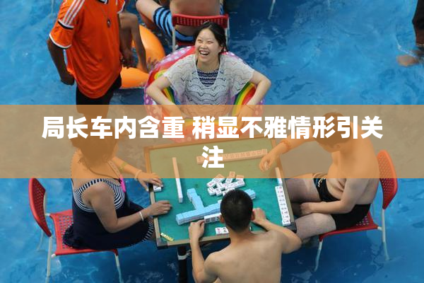 局长车内含重 稍显不雅情形引关注