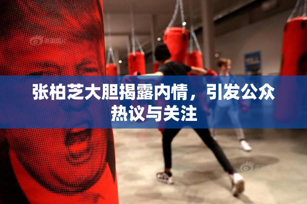 张柏芝大胆揭露内情，引发公众热议与关注
