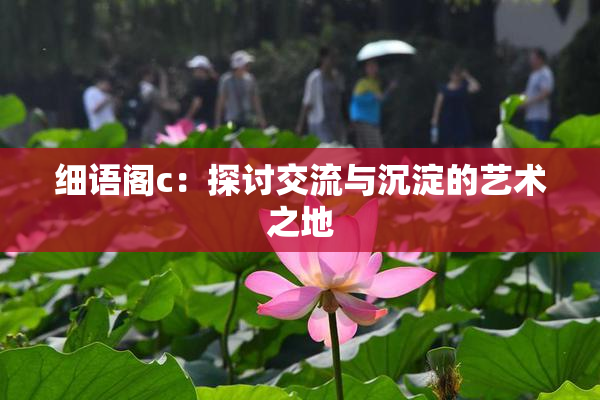 细语阁c：探讨交流与沉淀的艺术之地